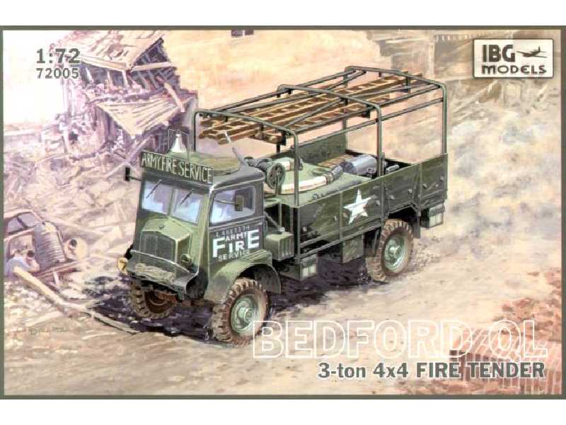 Bedford QL 3-ton 4x4 Fire Tender ciężarówka - zdjęcie 1 Bedford QL 3-ton 4x4 Fire Tender ciężarówka - zdjęcie 1