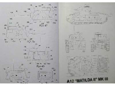 A12 MATILDA II MK III brytyjski czołg piechoty z II wojny świato - zdjęcie 11
