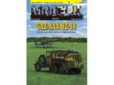 GAZ-AAA BZ-38 radziecki samochód-cysterna z II wojny światowej - zdjęcie 1