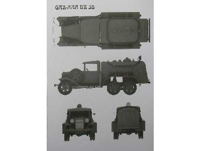 GAZ-AAA BZ-38 radziecki samochód-cysterna z II wojny światowej - zdjęcie 11