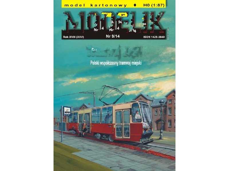 Tramwaj 105N Polski współczesny tramwaj miejski - zdjęcie 1 Tramwaj 105N Polski współczesny tramwaj miejski - zdjęcie 1