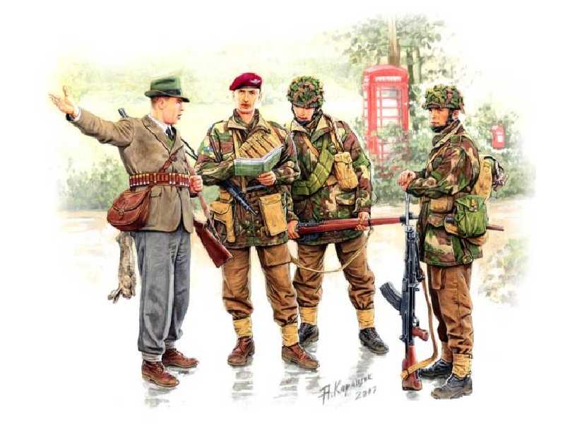 Brytyjscy spadochroniarze - operacja Market Garden 1944 - zdjęcie 1 Brytyjscy spadochroniarze - operacja Market Garden 1944 - zdjęcie 1