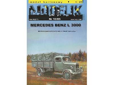 MERCEDES L3000 niemiecki samochód ciężarowy z II wojny światowej - zdjęcie 1
