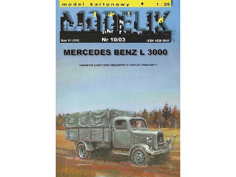 MERCEDES L3000 niemiecki samochód ciężarowy z II wojny światowej - zdjęcie 1 MERCEDES L3000 niemiecki samochód ciężarowy z II wojny światowej - zdjęcie 1