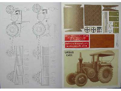 URSUS C45 polski ciągnik (traktor) rolniczo-drogowy z przyczepą  - zdjęcie 10