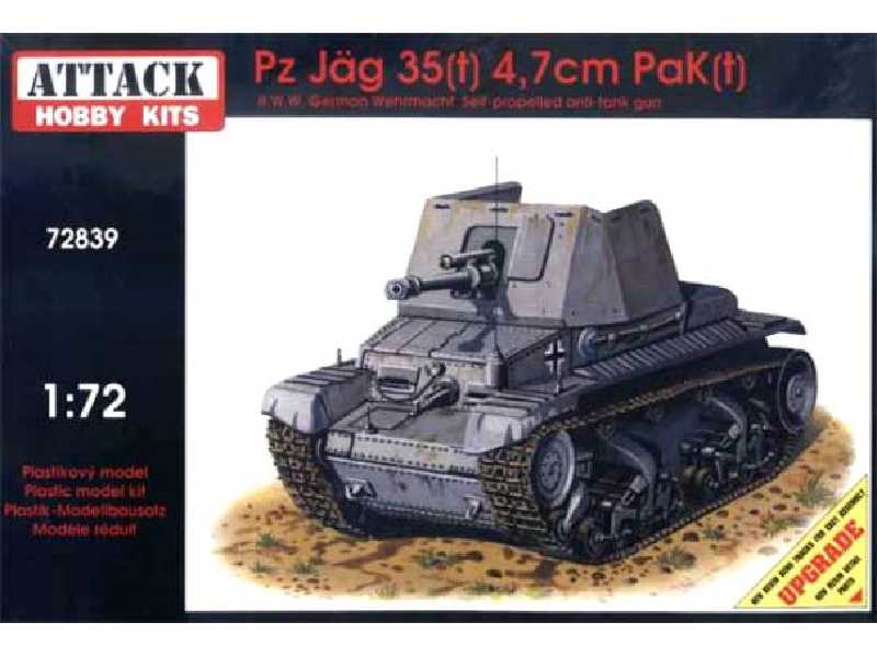 Działo samobieżne Pz. Jag. 35(t) 4.7cm PaK(t) - zdjęcie 1 Działo samobieżne Pz. Jag. 35(t) 4.7cm PaK(t) - zdjęcie 1