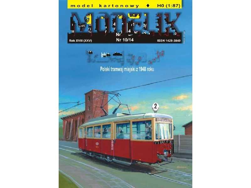 Tramwaj typu "N" Polski tramwaj miejski z 1948 r. - zdjęcie 1 Tramwaj typu "N" Polski tramwaj miejski z 1948 r. - zdjęcie 1