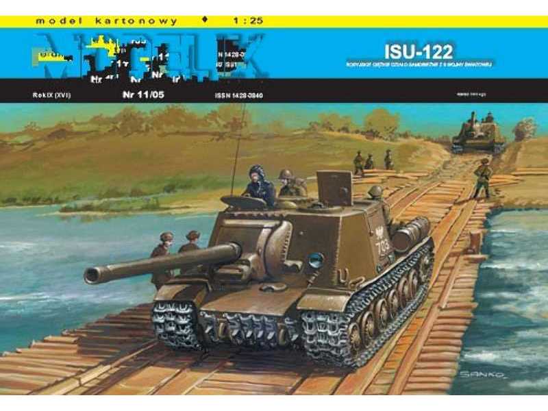 ISU-122 rosyjskie ciężkie działo samobieżne z II wojny światowej - zdjęcie 1 ISU-122 rosyjskie ciężkie działo samobieżne z II wojny światowej - zdjęcie 1