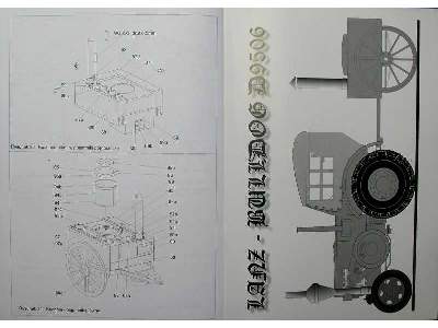 LANZ-BULLDOG D9506 niemiecki lekki ciągnik (traktor) z kuchnią p - zdjęcie 7