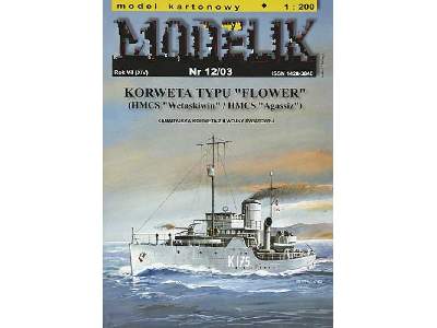 HMCS WETASKIWIN kanadyjska korweta typu FLOWER z II w. św. - zdjęcie 1