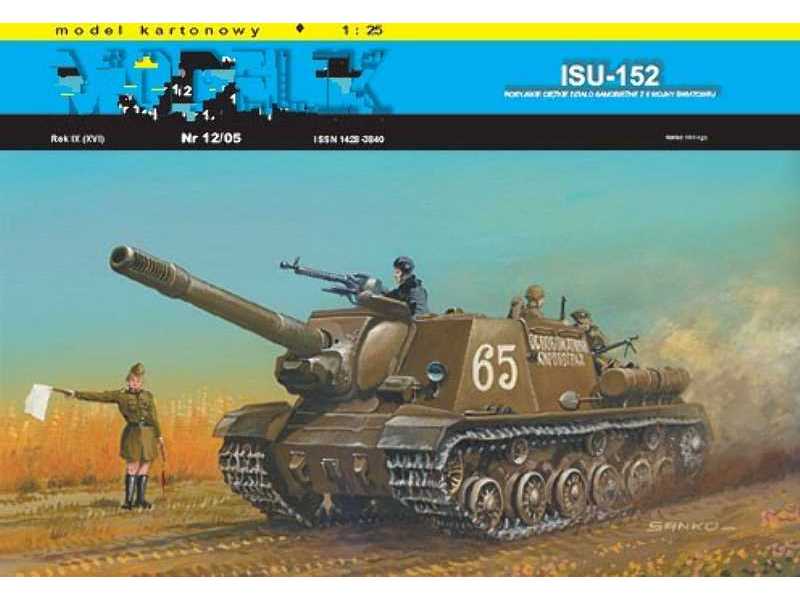ISU-152 rosyjskie ciężkie działo samobieżne z II wojny światowej - zdjęcie 1 ISU-152 rosyjskie ciężkie działo samobieżne z II wojny światowej - zdjęcie 1