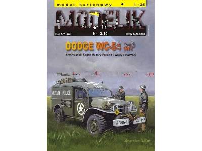 DODGE WC-54 MP amerykański furgon Military Police z II wojny świ - zdjęcie 1