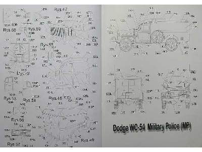 DODGE WC-54 MP amerykański furgon Military Police z II wojny świ - zdjęcie 5