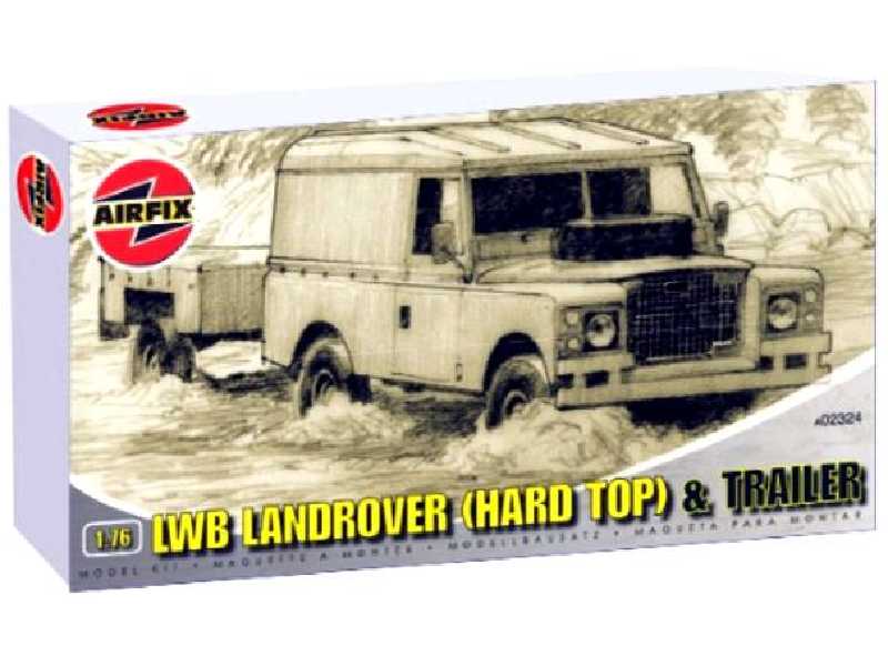 Landrover z przyczepką - zdjęcie 1 Landrover z przyczepką - zdjęcie 1