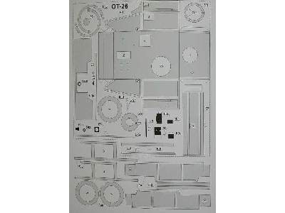 T-26 wersja 1931/32 (dwuwieżowa) lub OT-26 rosyjski czołg lekki  - zdjęcie 3