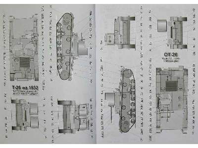 T-26 wersja 1931/32 (dwuwieżowa) lub OT-26 rosyjski czołg lekki  - zdjęcie 12