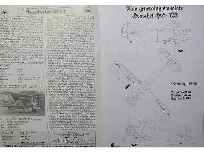 HENSCHEL Hs-123 A-1 niemiecki bombowiec nurkujący z II w. św. - zdjęcie 5