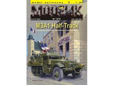 M3A1 HALF-TRACK amerykański transporter opancerzony z II wojny ś - zdjęcie 1