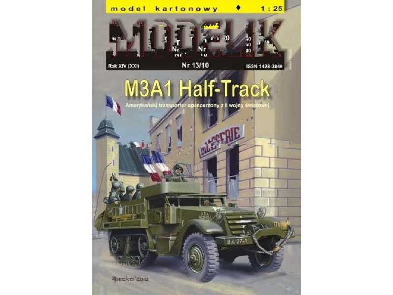 M3A1 HALF-TRACK amerykański transporter opancerzony z II wojny ś - zdjęcie 1