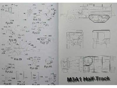 M3A1 HALF-TRACK amerykański transporter opancerzony z II wojny ś - zdjęcie 14