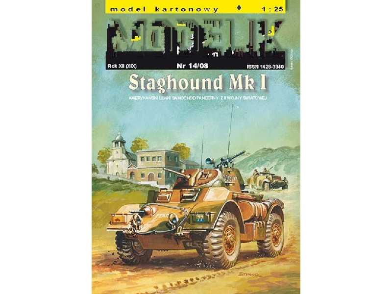 STAGHOUND Mk.I amerykański ciężki samochód pancerny z II wojny ś - zdjęcie 1