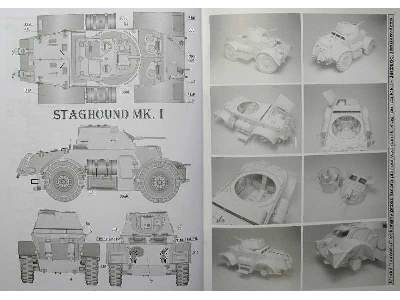 STAGHOUND Mk.I amerykański ciężki samochód pancerny z II wojny ś - zdjęcie 11