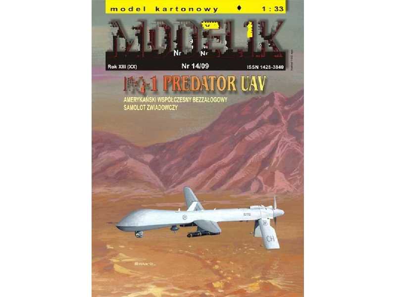 MQ-1 PREDATOR amerykański współczesny bezzałogowy samolot zwiado - zdjęcie 1 MQ-1 PREDATOR amerykański współczesny bezzałogowy samolot zwiado - zdjęcie 1