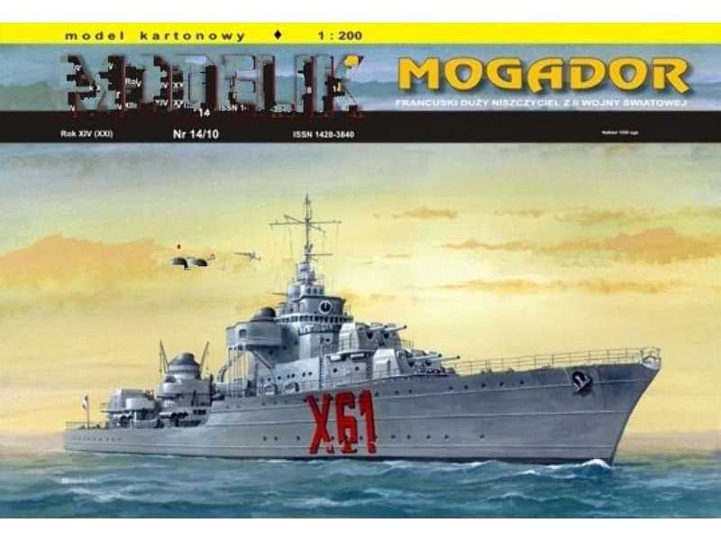 MOGADOR francuski wielki niszczyciel z II wojny światowej - zdjęcie 1 MOGADOR francuski wielki niszczyciel z II wojny światowej - zdjęcie 1