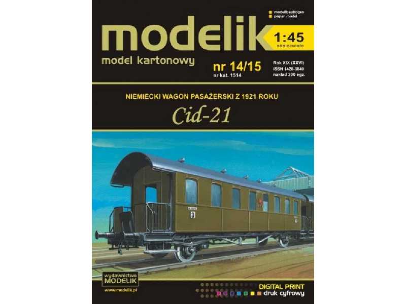 Wagon osobowy Cid-21 - zdjęcie 1 Wagon osobowy Cid-21 - zdjęcie 1