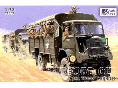 Bedford QLT 4x4 Troop Carrier  ciężarówka - zdjęcie 1