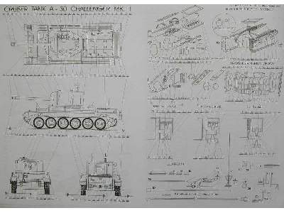 CHALLENGER MK I (A 30) brytyjski czołg szybki z II wojny światow - zdjęcie 11