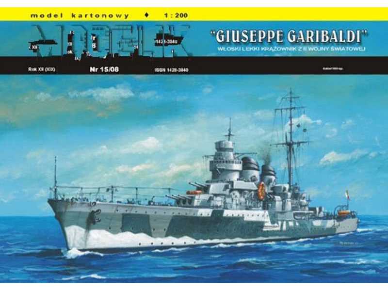 GIUSEPPE GARIBALDI włoski lekki krążownik z II wojny światowej - zdjęcie 1 GIUSEPPE GARIBALDI włoski lekki krążownik z II wojny światowej - zdjęcie 1