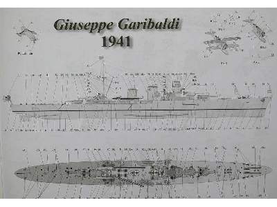 GIUSEPPE GARIBALDI włoski lekki krążownik z II wojny światowej - zdjęcie 10