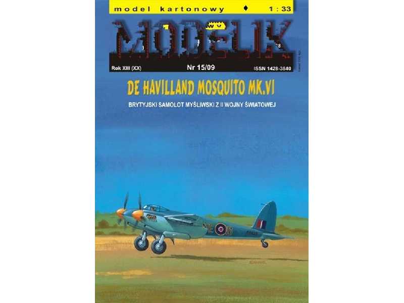 MOSQUITO brytyjski samolot myśliwski z II wojny światowej - zdjęcie 1 MOSQUITO brytyjski samolot myśliwski z II wojny światowej - zdjęcie 1