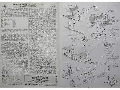 JAK-23 FLORA rosyjski odrzutowy samolot myśliwski z 1947 r. - zdjęcie 2