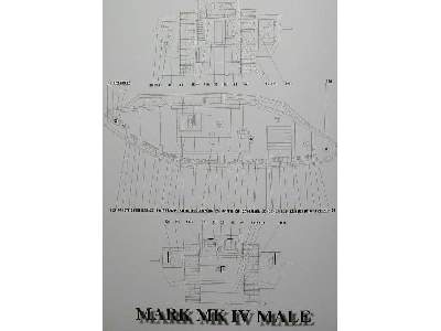 MARK MK IV MALE brytyjski czołg z I wojny światowej - zdjęcie 7