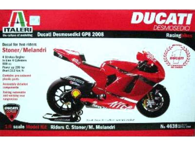Ducati Desmosedici GP8 Stoner/Melandri (easy kit) - zdjęcie 1