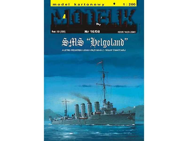 SMS HELGOLAND austro-węgierski lekki krążownik z I wojny światow - zdjęcie 1