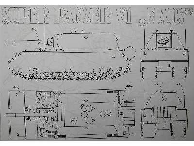 V1 MAUS niemiecki czołg superciężki z II wojny światowej (protot - zdjęcie 20