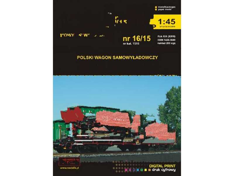 Wagon Samowyładowczy FALNS typ 436V - zdjęcie 1 Wagon Samowyładowczy FALNS typ 436V - zdjęcie 1