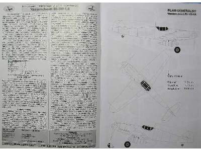 MESSERSCHMITT Bf-109 G8 niemiecki samolot myśliwski z II wojny ś - zdjęcie 3