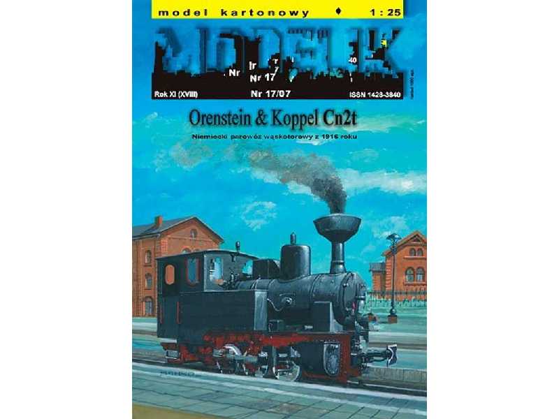 ORENSTEIN & KOPPEL Cn2t niemiecki parowóz wąskotorowy z 1916 - zdjęcie 1 ORENSTEIN & KOPPEL Cn2t niemiecki parowóz wąskotorowy z 1916 - zdjęcie 1