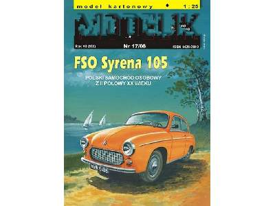 FSM SYRENA 105L polski samochód osobowy z II połowy XX wieku - zdjęcie 1