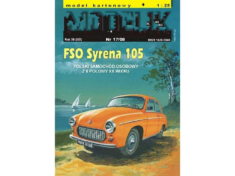 FSM SYRENA 105L polski samochód osobowy z II połowy XX wieku - zdjęcie 1