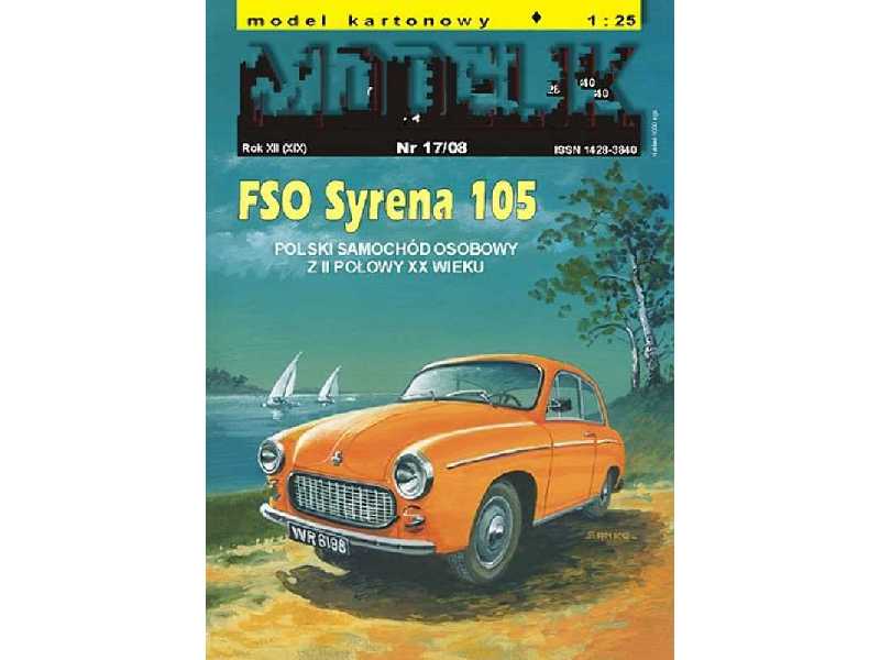 FSM SYRENA 105L polski samochód osobowy z II połowy XX wieku - zdjęcie 1 FSM SYRENA 105L polski samochód osobowy z II połowy XX wieku - zdjęcie 1