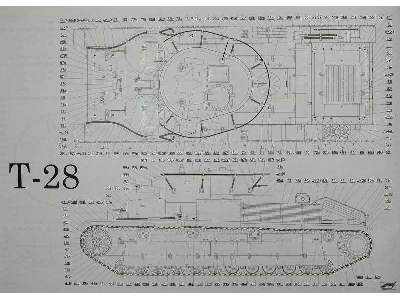 T-28 radziecki 3-wieżowy czołg średni z II wojny światowej - zdjęcie 6