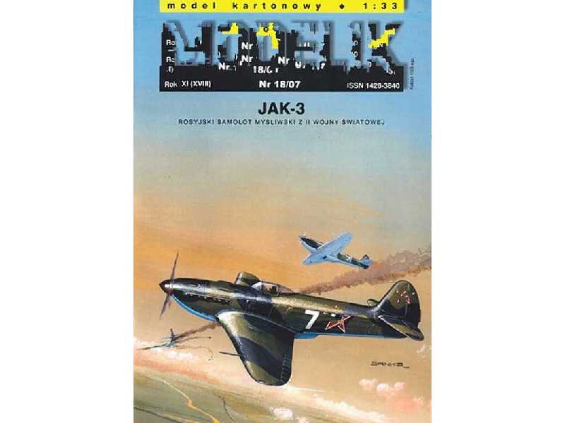 JAK-3 rosyjski samolot myśliwski z II wojny światowej - zdjęcie 1 JAK-3 rosyjski samolot myśliwski z II wojny światowej - zdjęcie 1