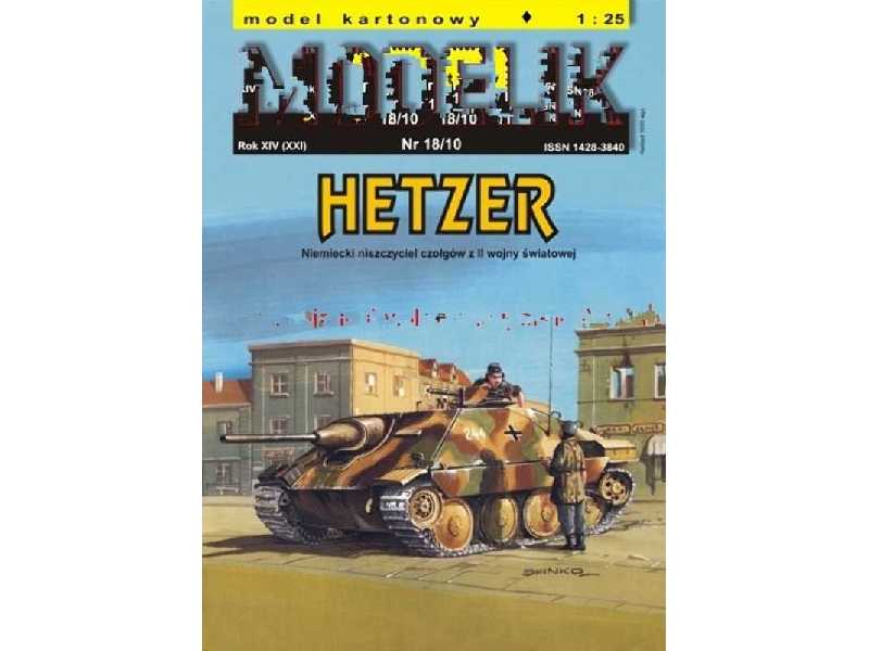 HETZER niemiecki lekki niszczyciel czołgów z II wojny światowej - zdjęcie 1 HETZER niemiecki lekki niszczyciel czołgów z II wojny światowej - zdjęcie 1