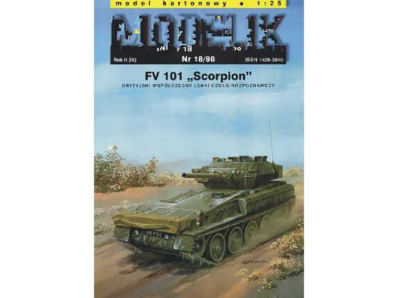 FV 101 SCORPION współczesny brytyjski lekki czołg rozpoznawczy - zdjęcie 1