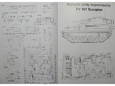 FV 101 SCORPION współczesny brytyjski lekki czołg rozpoznawczy - zdjęcie 5